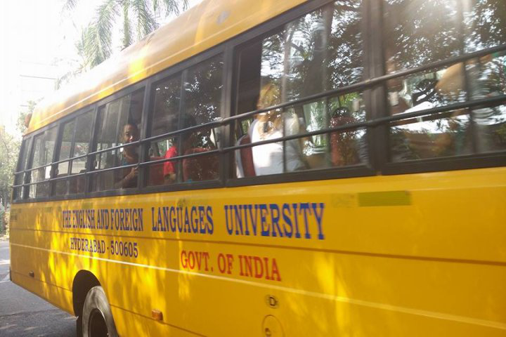 English and Foreign Languages University, Hyderabad Transport Facility of English and Foreign Languages University Hyderabad